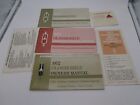 Vtg Complete Set of Owner's manual ,1972 Cutlass, F85
