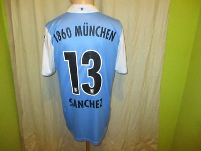 TSV 1860 München uhlsport Trikot 2014/15 ''Think Blue'' + Nr.13 Sanchez Gr.M TOP