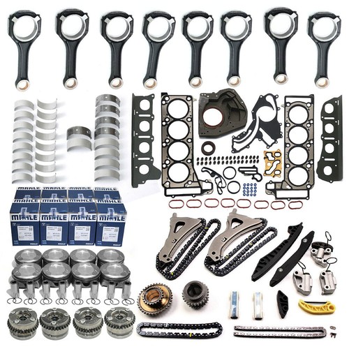 Engine Rebuild Kit Timing Chain VVT Rod Bearing For 11-19 Mercedes-Benz M278 4.7 - 第 1/20 張圖片