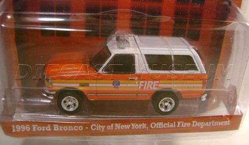 1996 '96 FORD BRONCO CITY OF NEW YORK FIRE & RESCUE 5901 R3 GREENLIGHT 2022 - Picture 2 of 2