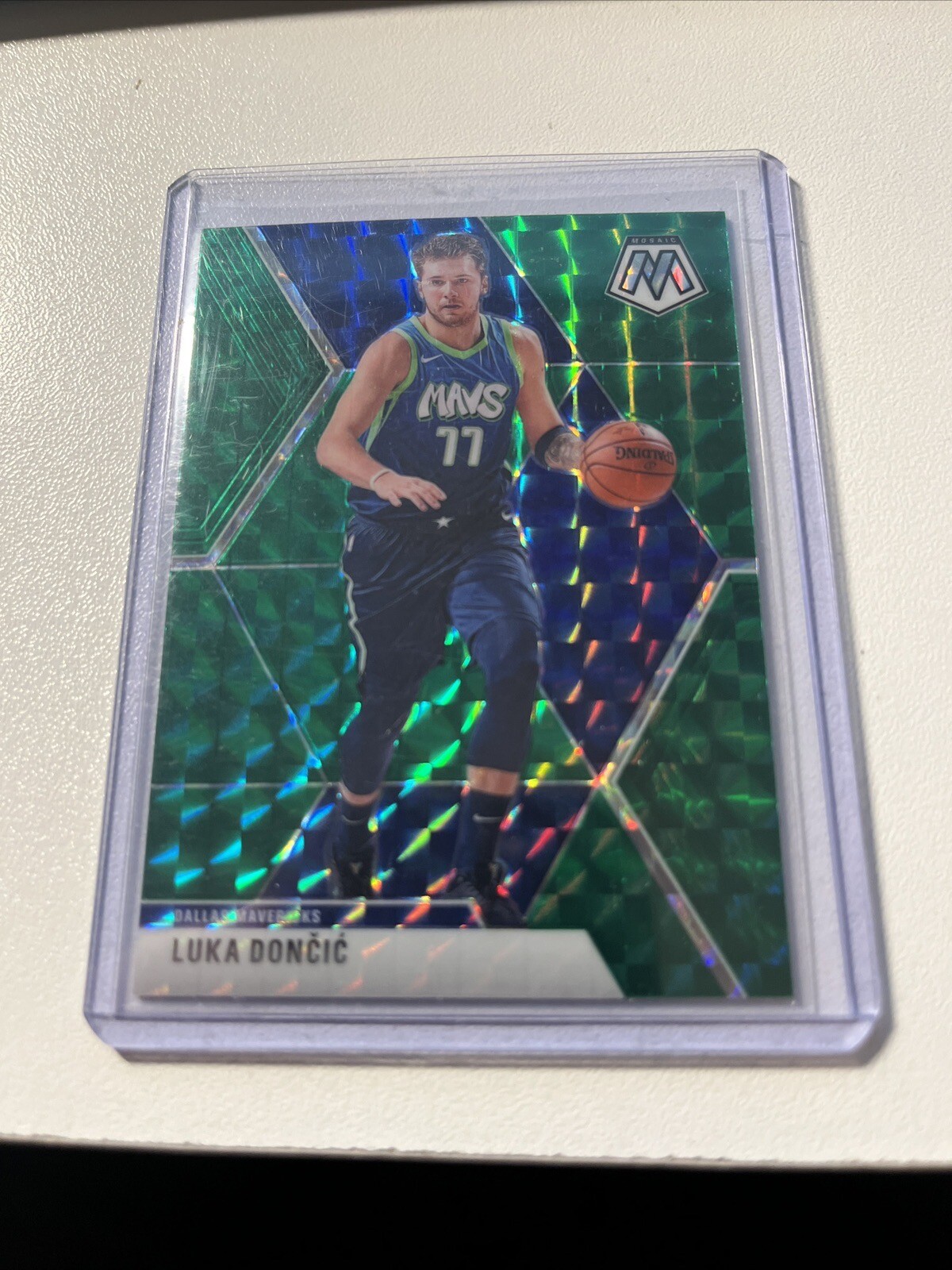 Luka Doncic 2019 Mosaic #44 Green Price Guide - Sports Card Investor