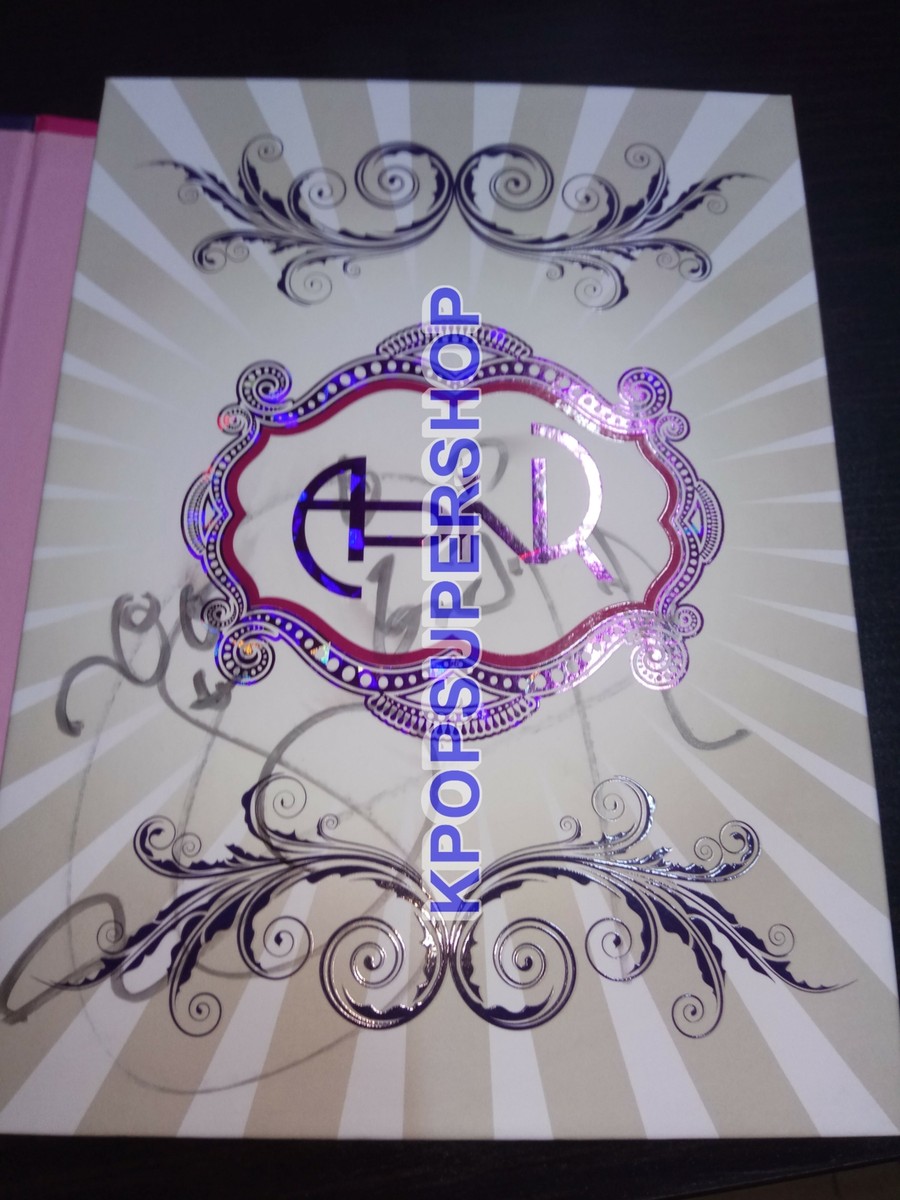 APink 2nd Mini Album - Snow Pink Autographed Signed Inside Front