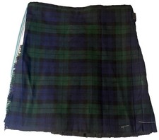 Black  Green Tartan Kilt