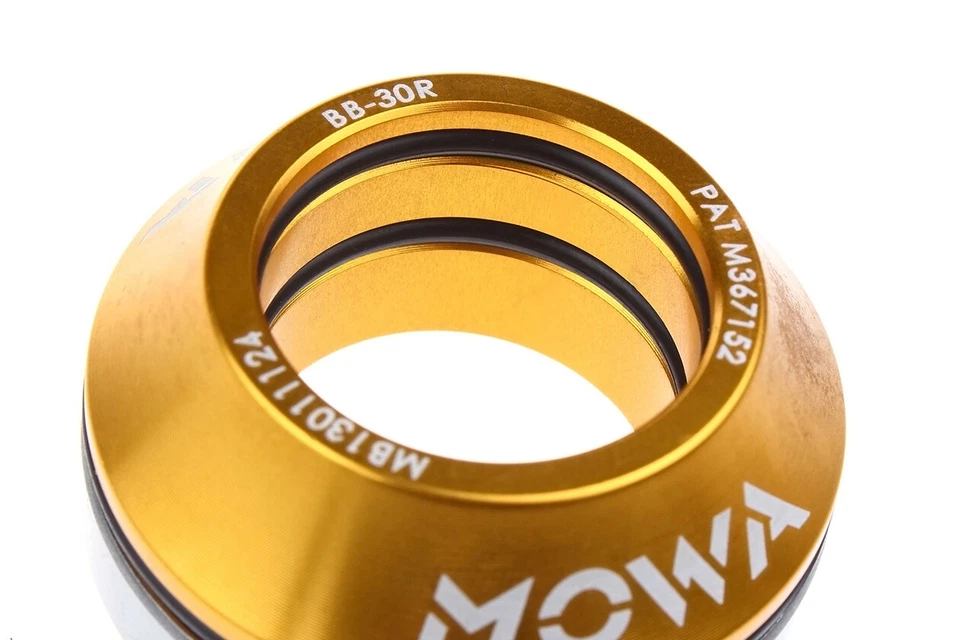MOWA Road MTB Cycling BB30 Bottom Bracket to Shimano 24mm BB Adapter in Gold - Image 4 of 4