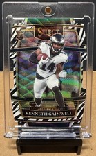 2021 Panini Select - Concourse Kenneth Gainwell 81 Zebra Prizm Die-cut Rc