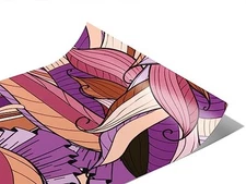 Rwraps Geometric Floral Demeters Sadness Gloss Vinyl Film Wrap 59in x 30ft