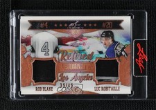 2021-22 Leaf Art of Hockey Bronze 35/45 Rob Blake Luc Robitaille #RR-29 HOF v9t