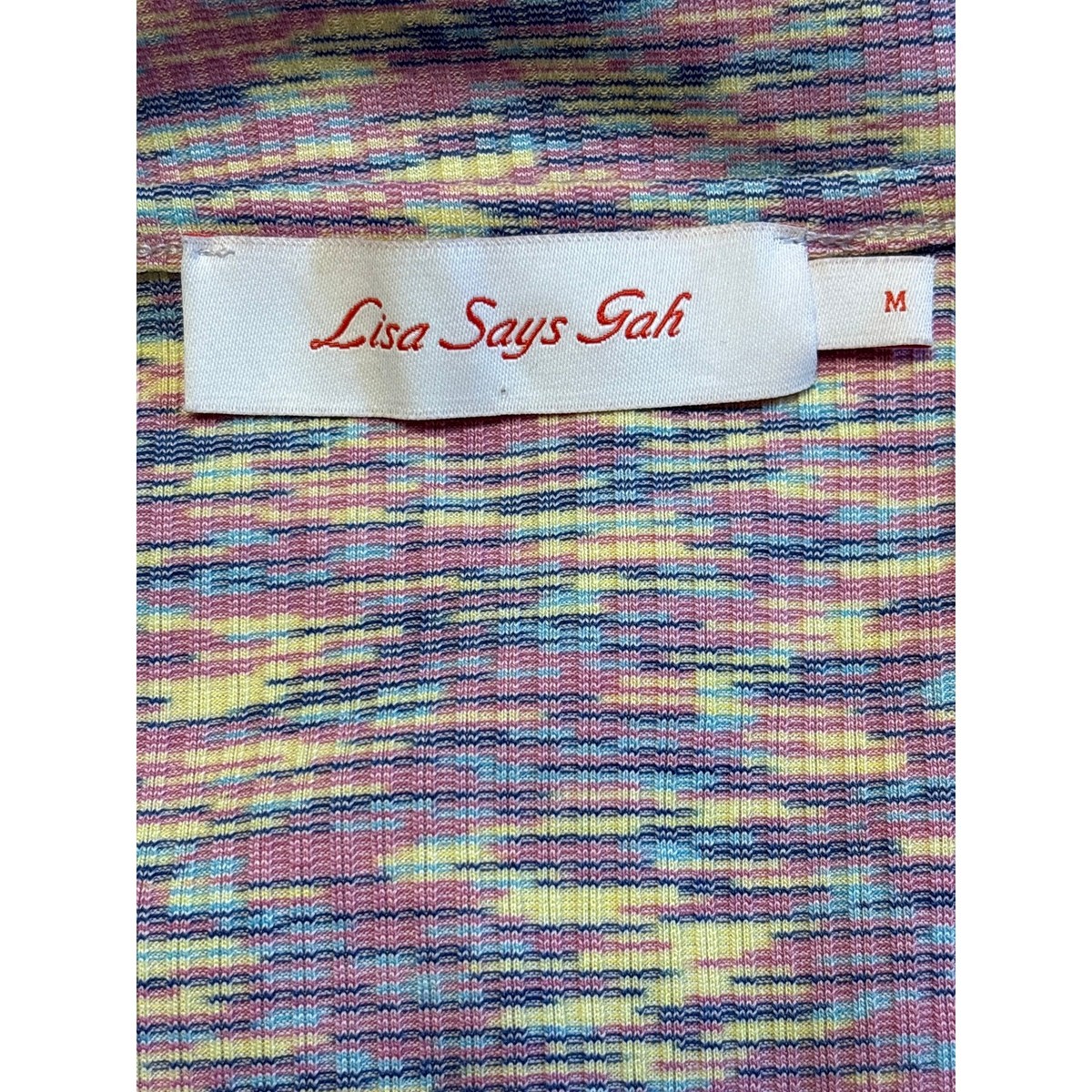 Lisa Says Gah Lotta Mini Dress Size M Berry Berry Long Sleeves Ruched Space Dye View 6
