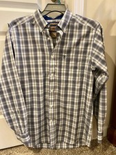 Men  s Ariat Fitted Wrinkle Free Shirt, Medium, NWOT