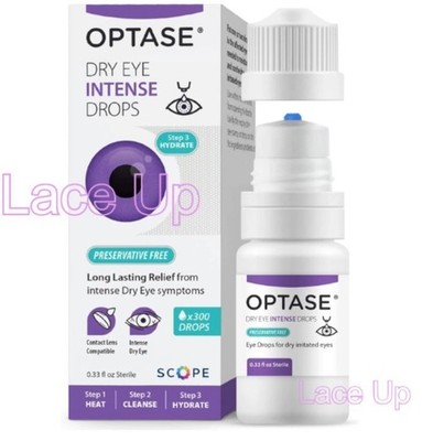 07 / 2027 * Expire -- OPTASE Dry Eye Intense 300 drops each, 0.33 fl oz Bottle