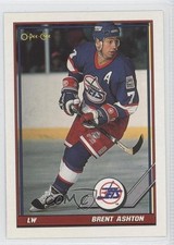 1991-92 O-Pee-Chee Brent Ashton #240 0b4