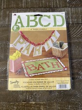 Plaid 8  Paper Stencils 26 Sheets