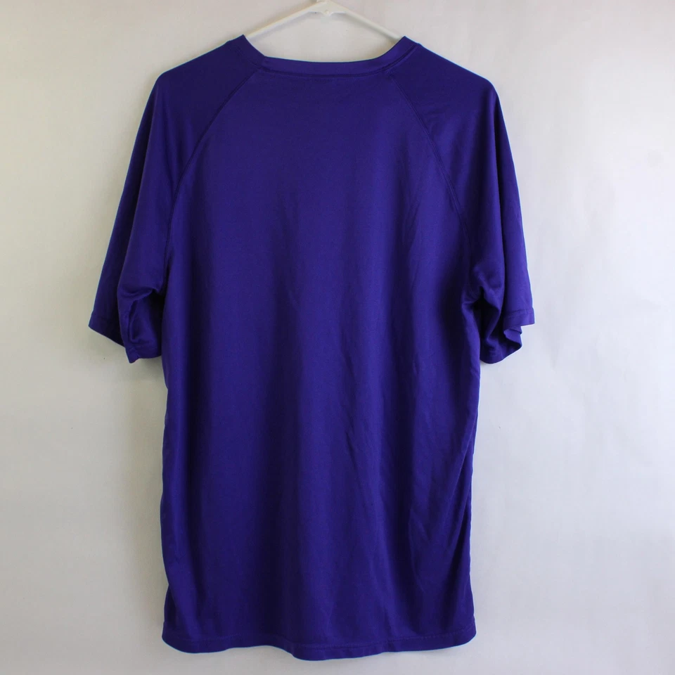 Camiseta gráfica de béisbol púrpura Augusta Sportswear Linfield University talla L Foto 2 de 4