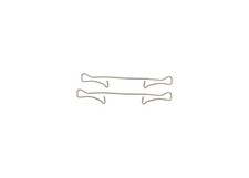 BOSCH Zubehörsatz Bremsbeläge Vorne (1 987 474 241) für FIAT Multipla Meriva A