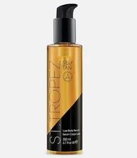 St. Tropez Self Tan Luxe Body Serum 6.7 fl oz (200ml) NEW DAMAGED BOX