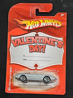 Hot Wheels Ferrari 365 GTS4 Daytona Spider Valentine's Day Card