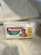 2002 Huggies Baby Wipes Pop Up White Containe...