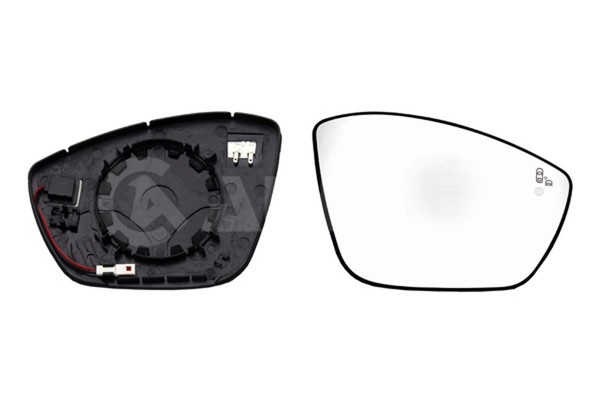 Alkar Spiegelglas AußEnspiegel 6432881 Beheizbar Konvex FüR Opel Corsa P2JO Mhev-image