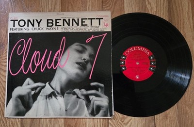 Tony Bennett - CLOUD 7 LP Chuck Wayne 1955 EX Six eye Columbia LP