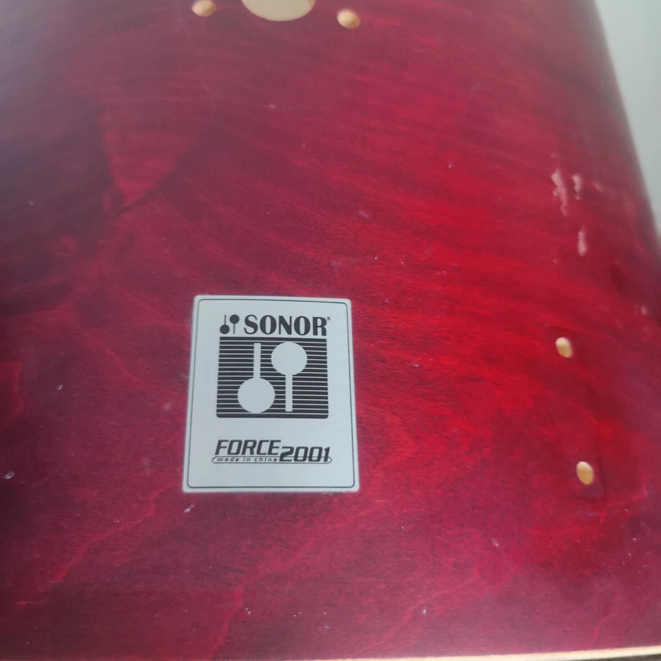 Sonor Force 2001 Bass Drum Shell 22”x16” Bare Wood Project #NB68 - Image 2 of 4