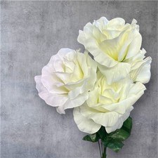 Artificial Rose Bunch – 5 Head Silk Rose Bouquet for Home, Wedding & Event Decor