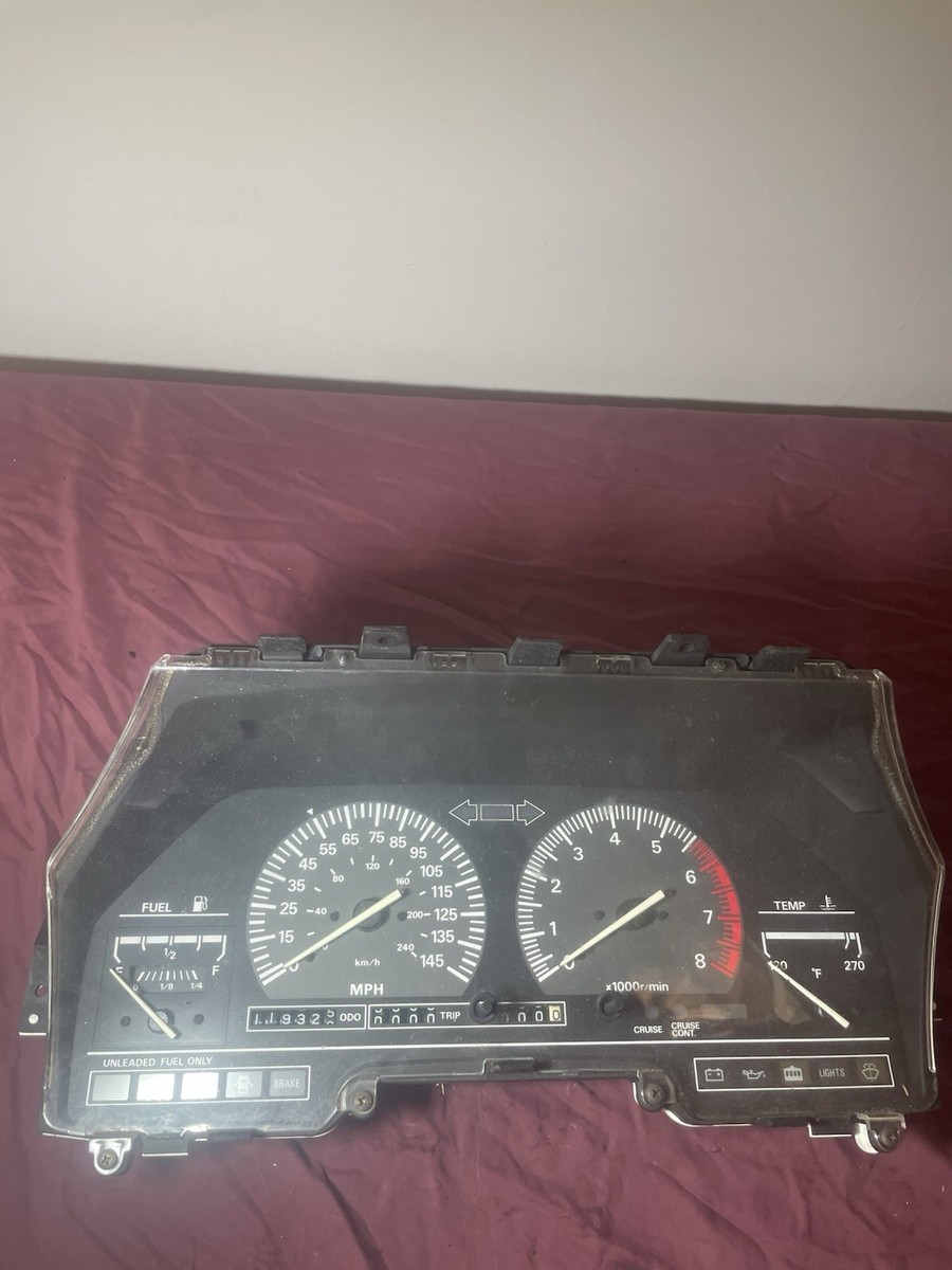 Nissan 300zx Z31 Analog Dash Gauge Cluster White 24810 21p05 OEM