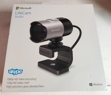 Microsoft Life Cam Studio 1080P HD Video Recording Skype Windows 10/8.1