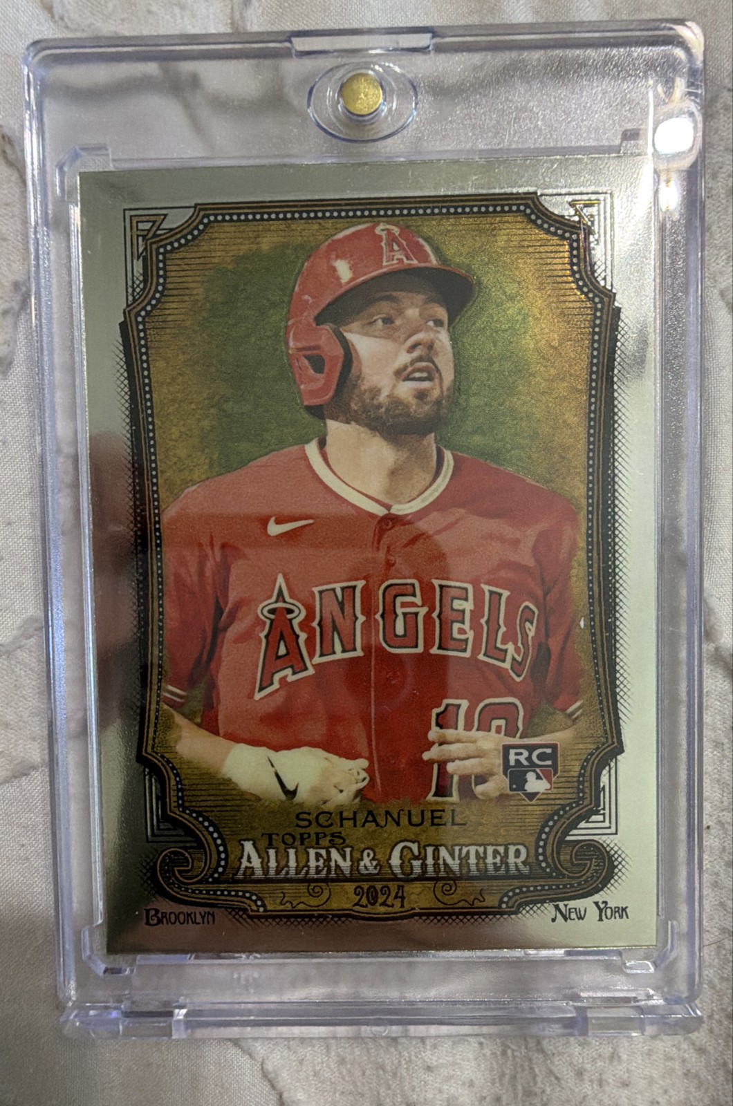 2024 Topps Allen & Ginter - Chrome Nolan Schanuel #88 Refractor (RC)