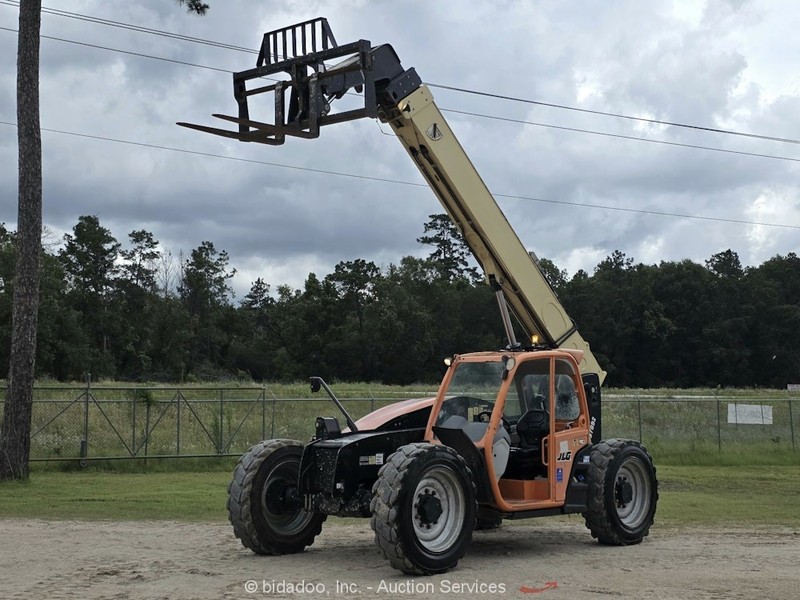 2016 JLG 642 42' 6,600 lbs Telescopic Reach Forklift Telehandler 4WD bidadoo