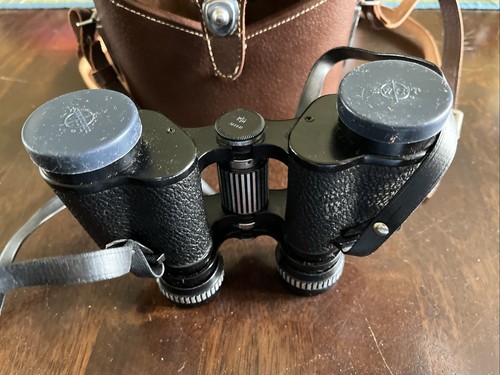 Vintage SWIFT Binoculars - Model 750 - OCEANIC 6X30 - With Brown Case - Picture 6 of 12