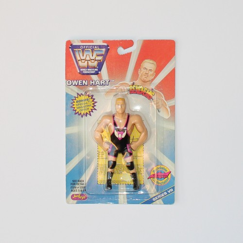 Owen Hart - WWF Bend-Ems JusToys Figure 1997 Wrest...