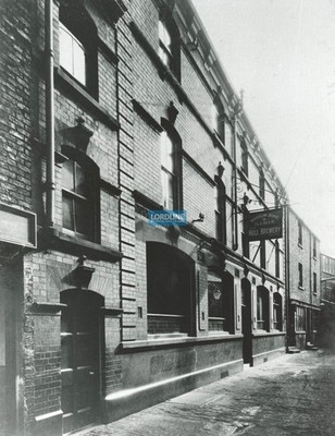 Rumpf Sozialgeschichte: Marrow Bone & Cleaver Pub, Fetter Lane, Hull 1920 (188)