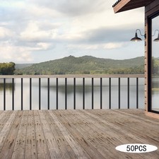 Deck Balusters Metal Deck Spindles 50pcs 32 in Aluminum Railing Porch Balusters