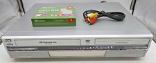 JVC DR-MV1SU DVD/VCR Combo Bundle VHS-DVD Dubbing NO REMOTE Refurbished Tested