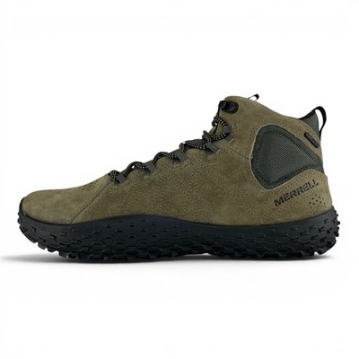 Merrell Wrapt Mid Waterproof Olive Men's Trail Running Hiking Shoes J5006859