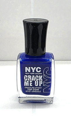NEW NYC Crack Me Up Crackling Effect Top Coat-012 Broadway Smash