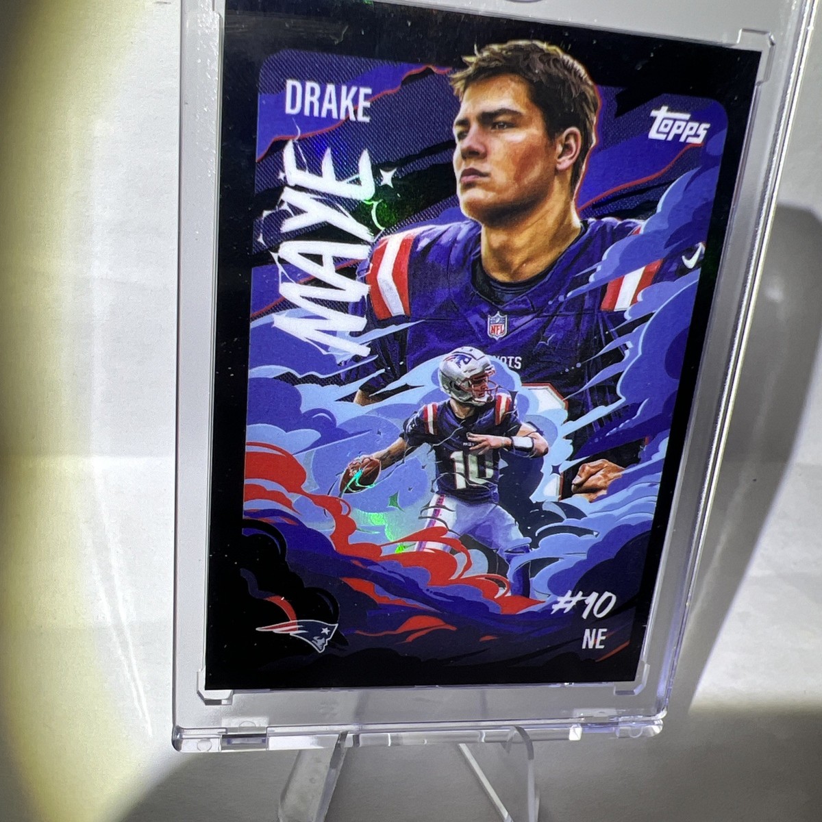 DRAKE MAYE 10 ウニフォーム L 2025 Topps Chrome - Ultra Violet Drake Maye #UV-10 | eBay