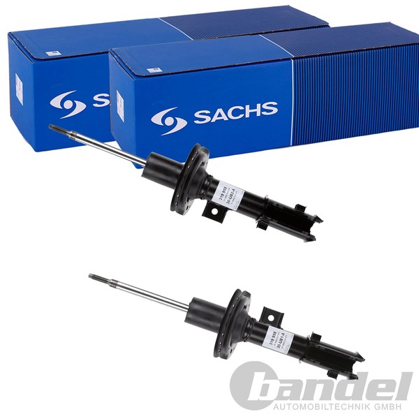 2X Sachs Gasdruck StoßDÄMpfer Vorne Passend FÜR Hyundai I20 Links+Rechts-image