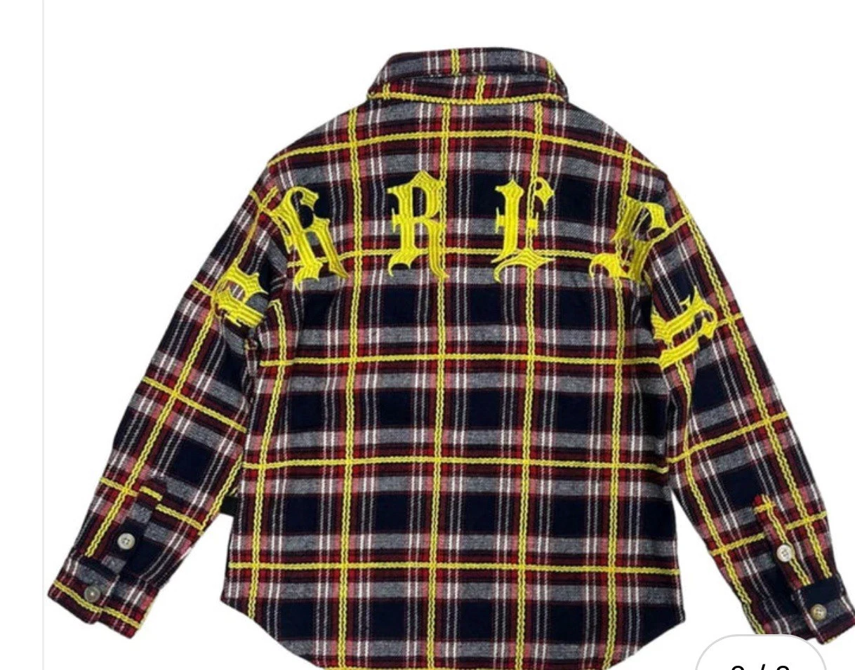 Kleep Flannel Shirt kid Size 11-12Plaid shirt