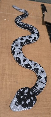 LARGE Rattlesnake Articulated Figure 3D Print Novelty Collectable 37.5'' X 2''