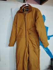 Walls Insulated Canvas Duck Coveralls 38-40 Chest W/ 30" Inseam