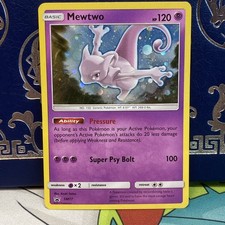 Mewtwo SM77 Sm Promos Holo 2017 Rare Pokémon Card MP