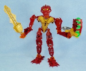 Lego Bionicle INIKA (8727-8732) 100% with Light-Up Weapons + Manuals + Canisters