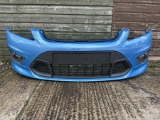 Genuine Ford Focus Mk2 Facelift Zetec S Front Bumper Complete 2008–2011 Blue