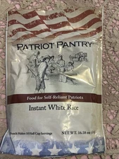 Patriot Pantry Instant White Rice