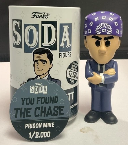 Funko Vinyl Soda: The Office - Michael Scott - Prison Mike - CHASE 1/2,000