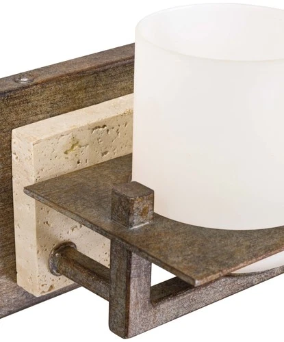 Minka Lavery 6461 1 Light 5.25 Width Bathroom Sconce - Grey - Picture 3 of 3