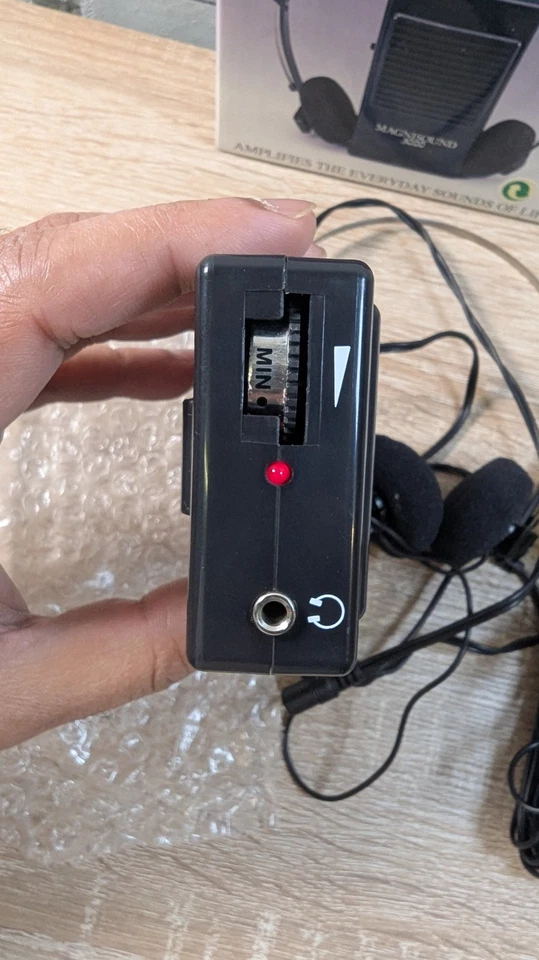 Magnisound 3000 Hearing Aid Amplifier TV Amplifies Everyday Sounds Battery Incl - Image 3 of 4