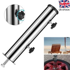 Umbrella Base Stand Tube Pole Holder Marble Flag Pole Holder Parasol Clamp