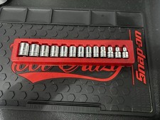 Snap on Tools 13-Piece 1/2” 12 Pt Shallow Socket Set 3/8”-1 1/8”